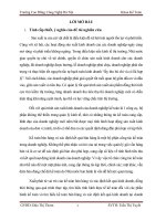 Luận văn tốt nghiệp hoàn thiện kế toán bán hàng và xác định kết quả bán hàng  tại doanh nghiệp tư nhân quang vĩnh