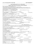 BÀI tập hóa hữu cơ 11 TỔNG hợp 