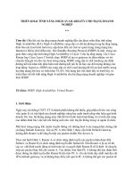 Triển khai HA cho mạng doanh nghiệp