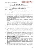 QUY TẮC VÀ ĐIỀU KHOẢN BẢO HIỂM LIÊN KẾT CHUNG ĐÓNG PHÍ ĐỊNH KỲ