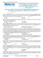 18 LTDH thionline PP giai bai toan ve oxi hoa cua hidrocacbon   de 1 