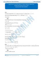 Bai 6 HDGBTTL dang toan ve duong thang su dung tinh chat doi xung hocmai vn 