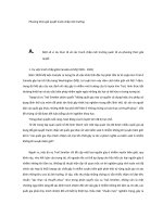 Luận văn Phương thức giải quyết tranh chấp môi trường