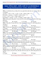 Moon042 tonghop dieuchetucacbohidrat(baitaptuluyen CB DA) 