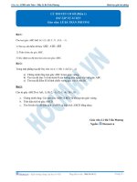 Bai 1 BTTL ly thuyet co so phan 1 hocmai vn 