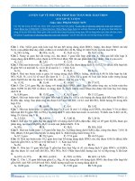 Bai 14  bai tap lluyen tap phuong phap bao toan mol electron 