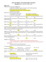 Chuyen de 15   amin   amino axit   peptit   protein   dap an 