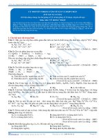 Bai 22  bai tap ly thuyet trong tam ve sat va hop chat KG 