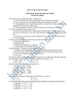 20 bài tập trắc nghiệm sinh học   phần di truyền học – di truyền học quần thể 