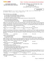 de thi thu thpt quoc gia nam 2016 mon hoa hoc truong thpt doan thuong hai duong lan 1 