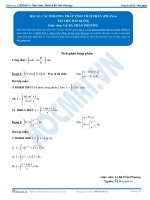 Bai 12 TLBG cac phuong phap tinh tich phan phan 6 hocmai vn 