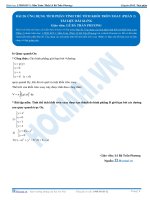 Bai 20 TLBG ung dung tich phan tinh tt khoi tron xoay phan 2 hocmai vn 