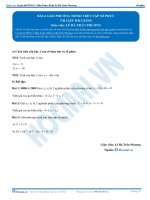 Bai 4 TLBG giai pt tren tap so phuc hocmai vn 