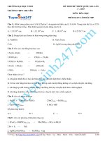 41 trường THPT chuyên KHTN lần 3 