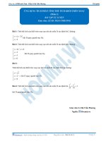 Bai 20 BTTL ung dung tich phan tinh tt khoi tron xoay phan 2 hocmai vn 