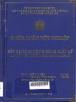 Khóa luận tốt nghiệp: Xây dựng chương trình quản lý cơ sở vật chất cho khoa CNTT
