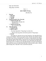 Giáo án Đây thôn vĩ giạ