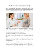 Chế độ thai sản trong trường hợp mang thai hộ