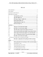 Một số giải pháp cải thiện tình hình tài chính của công ty thành an 119 