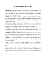 400 bài tập hóa học vô cơ – phần 5 