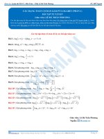 07 BTTL cac dang co ban giai pt logarit phan 1 
