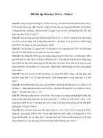 400 bài tập hóa học vô cơ – phần 4 