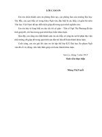 Quan điểm nghệ thuật trong tập tiểu luận trang giấy trước đèn của nguyễn minh châu 