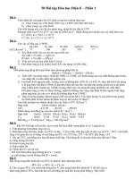 50 bài tập hóa học điện li – phần 1 