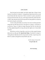 Phân tích và đề xuất một số giải pháp nhằm cải thiện tình hình tài chính tại công ty cổ phần xây dựng tổng hợp cẩm phả 