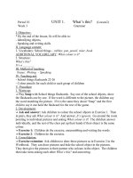 Period 10         UNIT 1 lesson 2