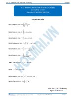 Bai 12 BTTL cac phuong phap tinh tich phan phan 6 hocmai vn 