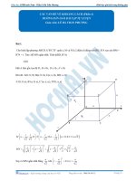 Bai 16 HDGBTTL cac van de ve khoang cach phan 4 hocmai vn 