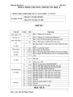 Giáo án Tin Học 6  Kì I