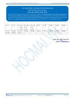 Bai 6  dap an cac dang bai tap ve dai cuong kim loai 