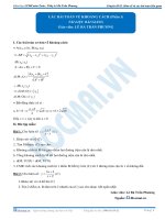 Bai 18 TLBG cac bai toan ve khoang cach phan 1 hocmai vn 