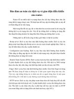 Bảo đảm an toàn các dịch vụ và giao diện điều khiển của router