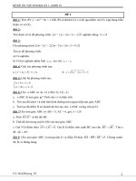 10 bộ đề thi học kì 1 môn Toán lớp 10