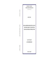 Một số giải pháp hoàn thiện công tác quản lý thu thuế đối với khu vực kinh tế ngoài quốc doanh trên địa bàn tỉnh quảng ninh 