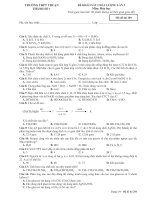 de thi thu thpt quoc gia mon hoa hoc nam 2016 truong thpt thuan thanh 1 bac ninh lan 2 