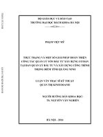 Thực trạng và một số giải pháp hoàn thiện công tác quản lý vốn đầu tư xây dựng cơ bản tại ban quản lý đầu tư và xây dựng công trình trọng điểm tỉnh quảng ninh 