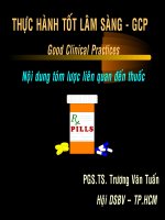 Bài Giảng Thực Hành Tốt Lâm Sàng GCP