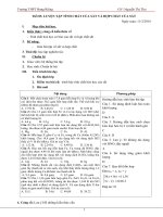 Giáo án hóa học tiết 85   luyện tập tính chất của sắt và hợp chất của sắt