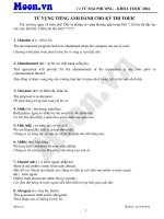 Từ vựng Toeic part 7