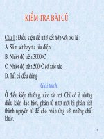 Bai amoniac va muoi amoni 