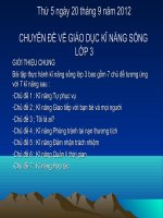 Giáo dục kĩ năng sống  lớp 3