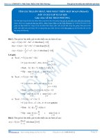 Bai 24 DABTTL ung dung dao ham tim GTLN gtnn phan 02 