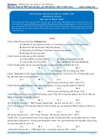 Bai 22  bai tap ve amin va amino axit 