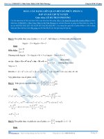 Bai 1 HDGBTTL cac dang toan lien quan den so phuc hocmai vn 