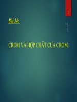 Crom va hop chat cua crom  HOT 