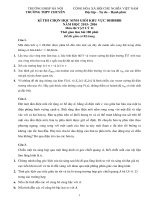 Đề thi duyên hải đồng bằng bắc bộ môn vật lý lớp 11 năm 2016   đề đề xuất của trường THPT chuyên ĐHSP hà nội 